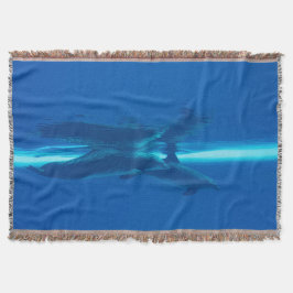 Dolfijnen en reflecties deken