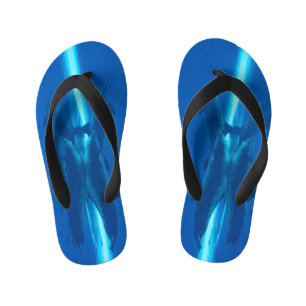 Dolfijnen en reflecties kinder teenslippers