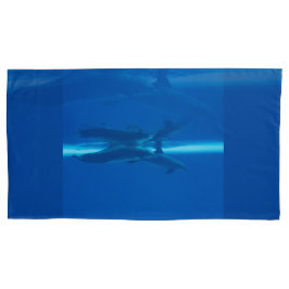 Dolfijnen en reflecties kussensloop