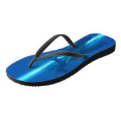 Dolfijnen en reflecties teenslippers (Schuin)