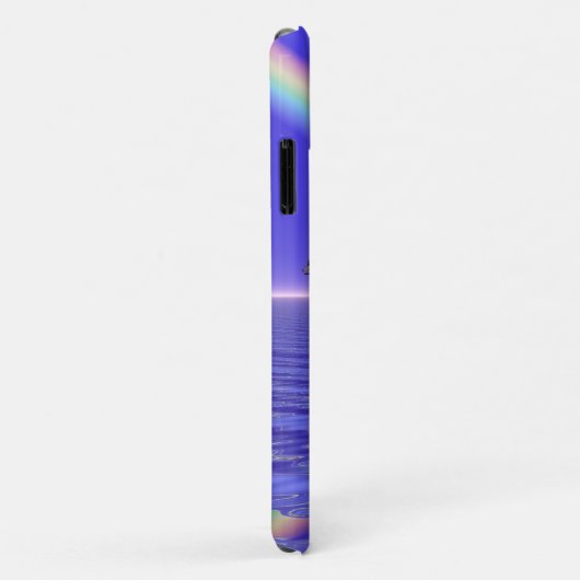 Dolfijnen en regenboog Case-Mate iPhone case (Achterkant/rechts)