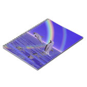 Dolfijnen en regenboog notitieboek (Linkerzijde)