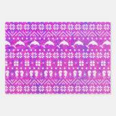 Dolfijnen en Seapaarden Kerstmis gevlekt Inpakpapier Vel (Voorkant 2)