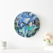 Dolfijnen en zeemuurklok grote klok (Huis)