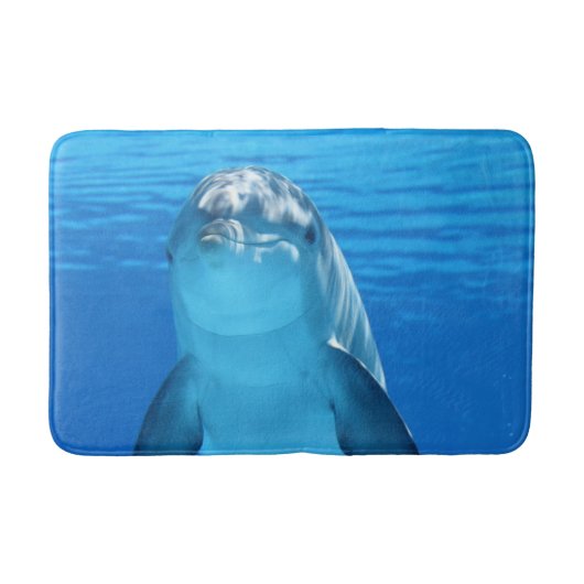 Dolfijnen Gezicht Badkamer Vloerkleed Mat Home Dec (Voorkant)