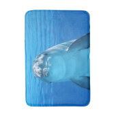 Dolfijnen Gezicht Badkamer Vloerkleed Mat Home Dec (Voorkant Verticaal)