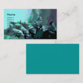 Dolfijnen glimlachen visitekaartje (Voorkant / Achterkant)