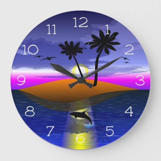 Dolfijnen Grote Klok (Voorkant)