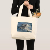 dolfijnen grote tote bag (Voorkant (product))