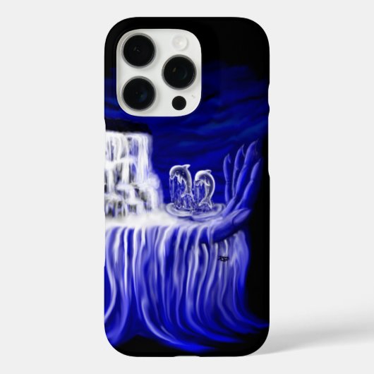 Dolfijnen, Hand van de Tijd Case-Mate iPhone Case (Achterkant)