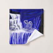 Dolfijnen, hand van Times Bad Handdoek (Wasdoekje)