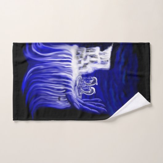 Dolfijnen, hand van Times Bad Handdoek (Handdoek)