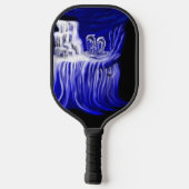 Dolfijnen, hand van Times Pickleball Paddle (Achterkant)
