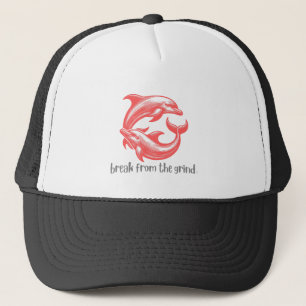 Dolfijnen Hoed Trucker Pet