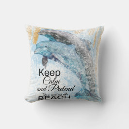 Dolfijnen houden kalm in het strand kussen