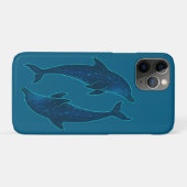 Dolfijnen in de diepblauwe zee Case-Mate iPhone case (Achterkant (horizontaal))
