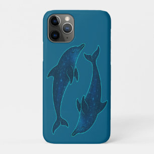 Dolfijnen in de diepblauwe zee Case-Mate iPhone case