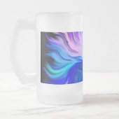 Dolfijnen in de maan matglas bierpul (Links)