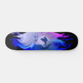 Dolfijnen in de maan persoonlijk skateboard (Horizontaal)