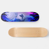 Dolfijnen in de maan persoonlijk skateboard (Horizontaal)