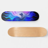 Dolfijnen in de maan persoonlijk skateboard (Horizontaal)