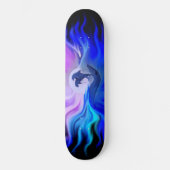 Dolfijnen in de maan persoonlijk skateboard (Voorkant)