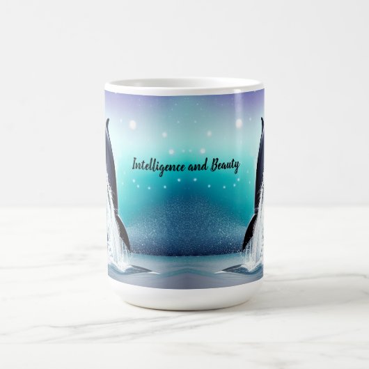 Dolfijnen in de Mok van de oceaan (Center)