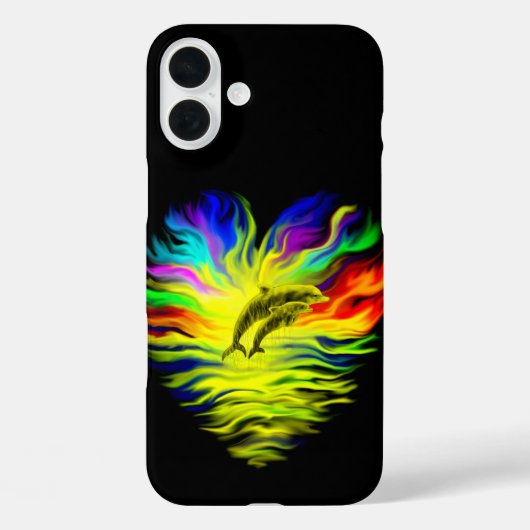 Dolfijnen in de zon Case-Mate iPhone case (Achterkant)