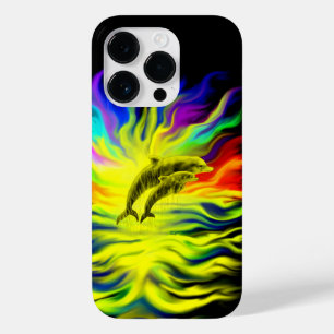 Dolfijnen in de zon Case-Mate iPhone 14 pro hoesje