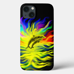 Dolfijnen in de zon Case-Mate iPhone case