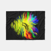 Dolfijnen in de zon fleece deken (Voorkant (Horizontaal))