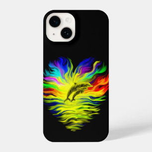 Dolfijnen in de zon iPhone 14 hoesje