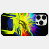 Dolfijnen in de zon met de hand Case-Mate iPhone case (Achterkant (horizontaal))