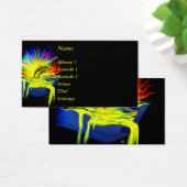 Dolfijnen in de zon met de hand visitekaartjes (Bureau)