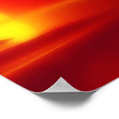 dolfijnen in de zon poster (Hoek)