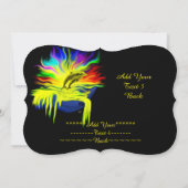 Dolfijnen in de zon, voeg Jouw tekst toe Kaart (Achterkant)