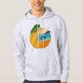Dolfijnen in een uniek aquarium hoodie (Voorkant)