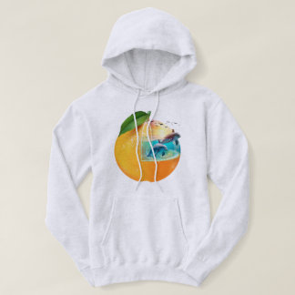 Dolfijnen in een uniek aquarium hoodie