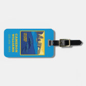 Dolfijnen in het Nationaal Park van de Kanaaleilan Bagagelabel (Voorkant horizontaal)