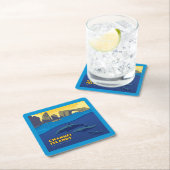 Dolfijnen in het Nationaal Park van de Kanaaleilan Kartonnen Onderzetters (Insitu)