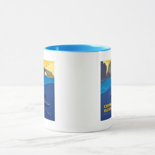 Dolfijnen in het Nationaal Park van de Kanaaleilan Mok (Midden)