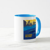 Dolfijnen in het Nationaal Park van de Kanaaleilan Mok (Voorkant rechts)