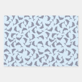 Dolfijnen in het Zee Patroon Inpakpapier Vel (Voorkant 2)