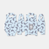 Dolfijnen in het Zee Patroon Kinderen van Birthday Bedankdoosjes (Uitgevouwen)