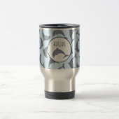 Dolfijnen in het Zee Patroon Reisbeker (Center)