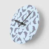 Dolfijnen in het Zee Patroon Ronde Klok (Hoek)