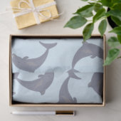 Dolfijnen in het Zee Patroon Tissuepapier (Geschenk)
