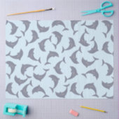 Dolfijnen in het Zee Patroon Tissuepapier (Craft)
