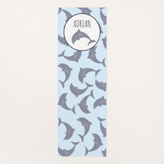 Dolfijnen in het Zee Patroon Yogamat (Voorkant)