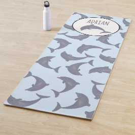 Dolfijnen in het Zee Patroon Yogamat